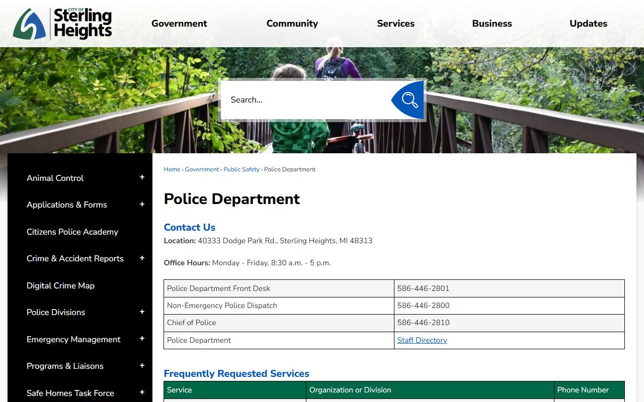 Sterling Heights jail mugshots